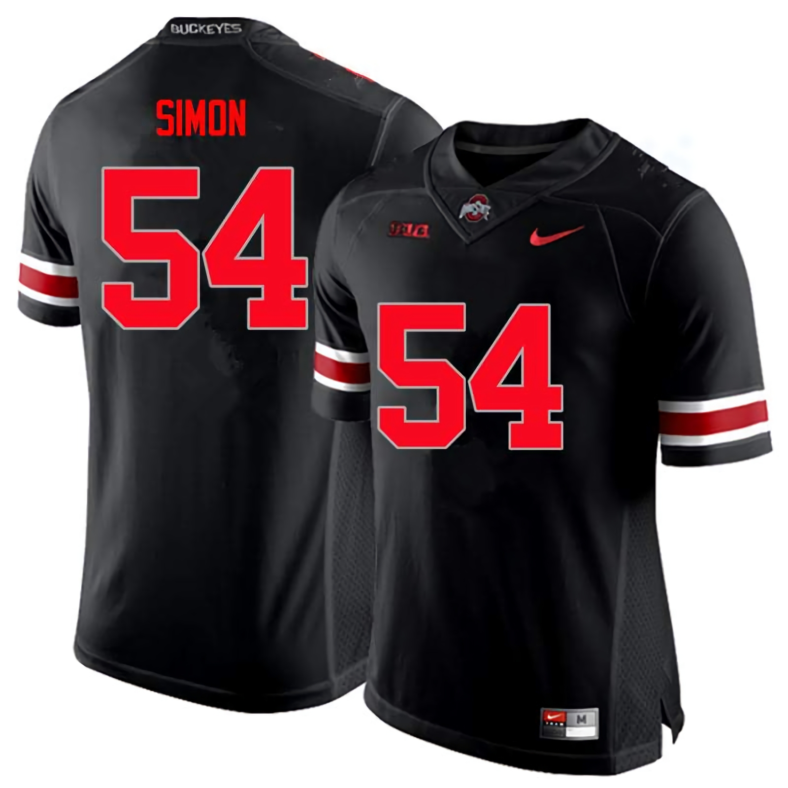 John Simon Ohio State Buckeyes Men's NCAA #54 Nike Black Limited College Stitched Football Jersey KLR7356SN